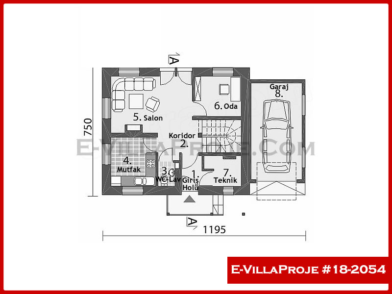 Ev Villa Proje #18 - 2054 Galeri Görseli 2