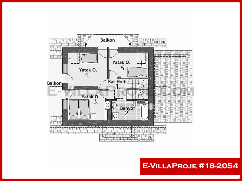 Ev Villa Proje #18 - 2054 Galeri Görseli 3