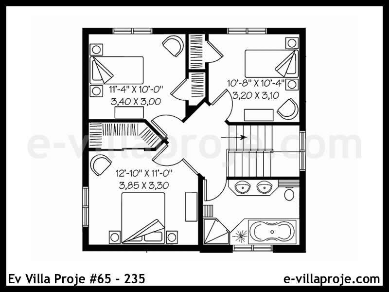 Ev Villa Proje #65 - 235 Galeri Görseli 3