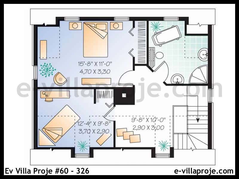 Ev Villa Proje #60 - 326 Galeri Görseli 3