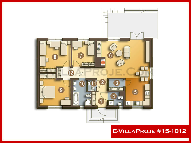 Ev Villa Proje #15 - 1012 Galeri Görseli 2