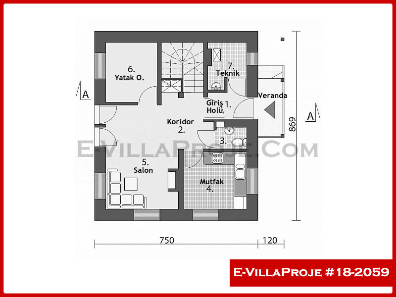 Ev Villa Proje #18 - 2059 Galeri Görseli 2