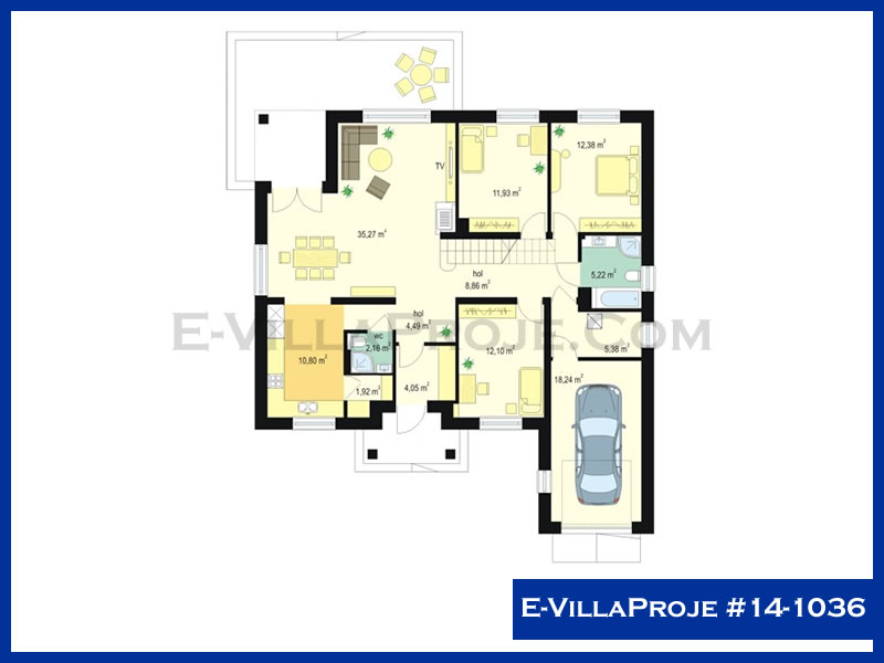 Ev Villa Proje #14 - 1036 Galeri Görseli 2