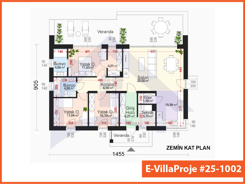 Ev Villa Proje #25 - 1002 Galeri Görseli 2