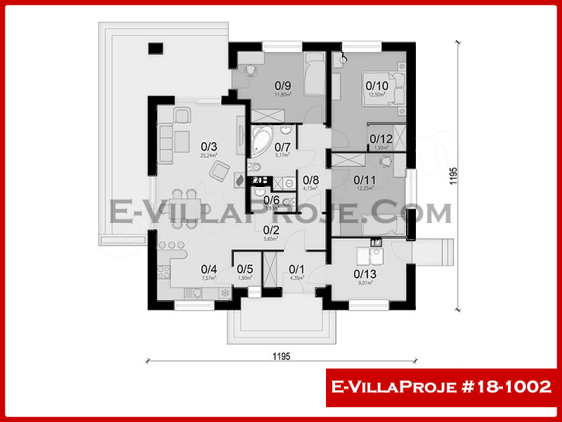 Ev Villa Proje #18 - 1002 Galeri Görseli 2