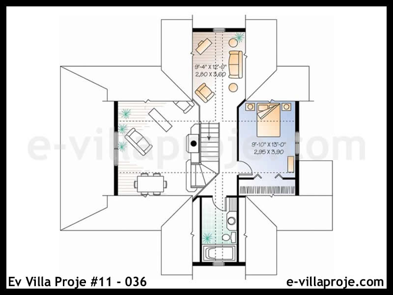 Ev Villa Proje #11 - 036 Galeri Görseli 3