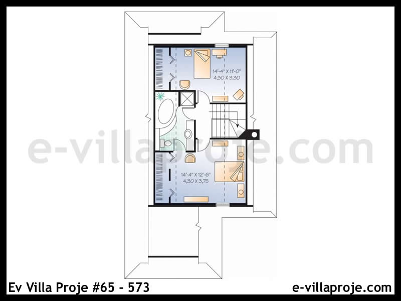 Ev Villa Proje #65 - 573 Galeri Görseli 3