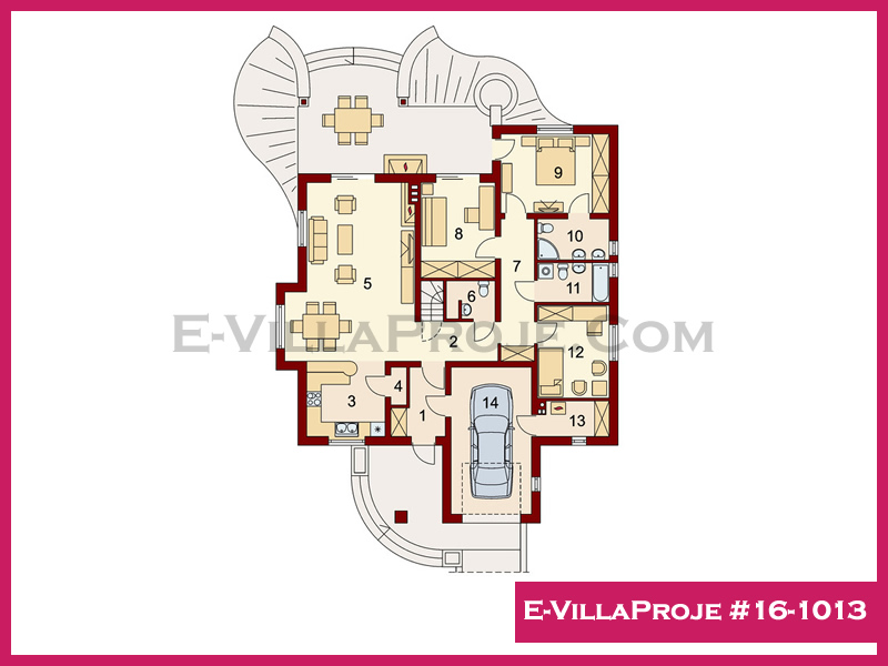 Ev Villa Proje #16 - 1013 Galeri Görseli 2