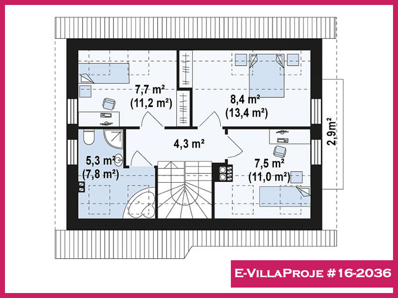 Ev Villa Proje #16 - 2036 Galeri Görseli 3