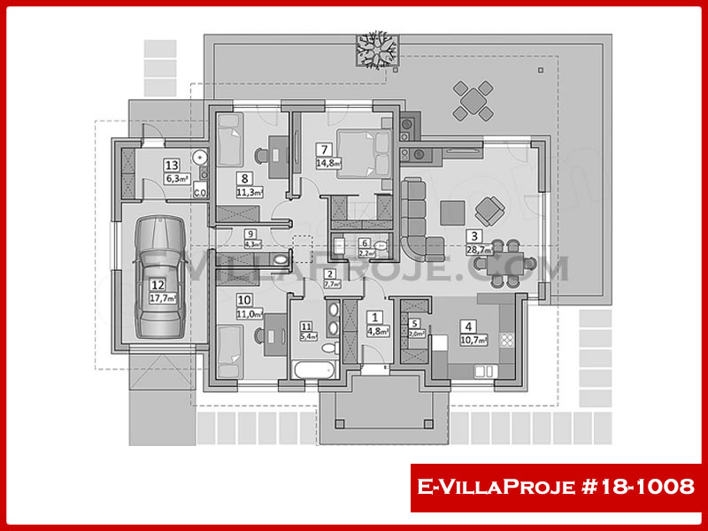 Ev Villa Proje #18 - 1008 Galeri Görseli 2