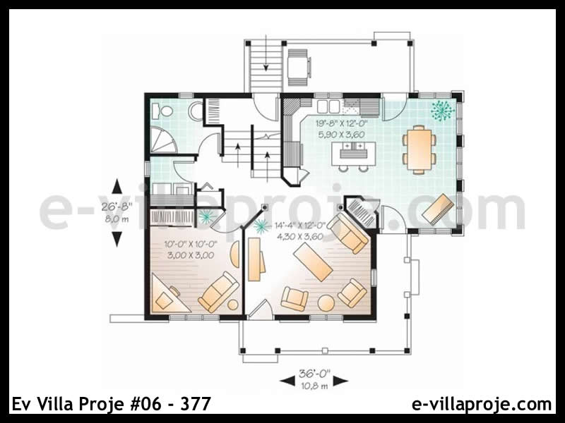 Ev Villa Proje #06 - 377 Galeri Görseli 2