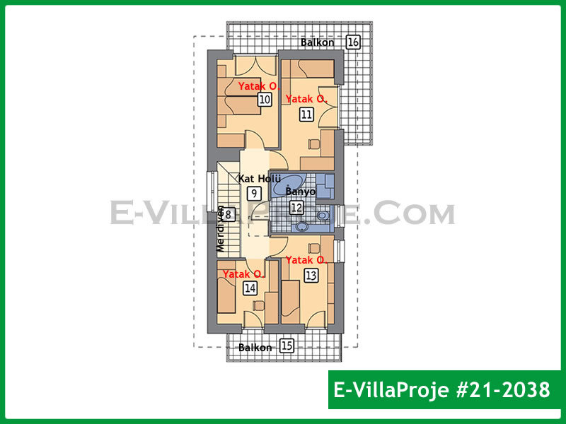 Ev Villa Proje #21 - 2038 Galeri Görseli 3