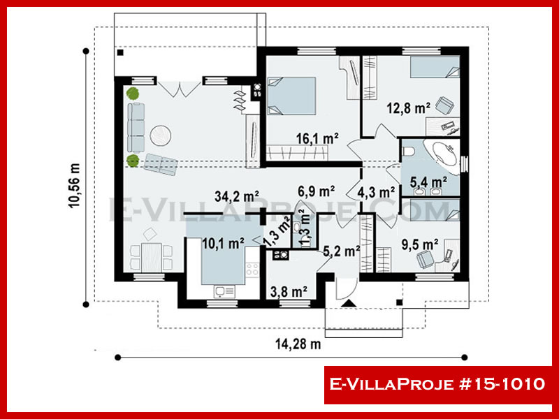 Ev Villa Proje #15 - 1010 Galeri Görseli 2