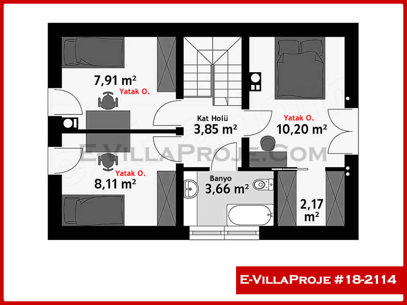 Ev Villa Proje #18 - 2114 Galeri Görseli 3