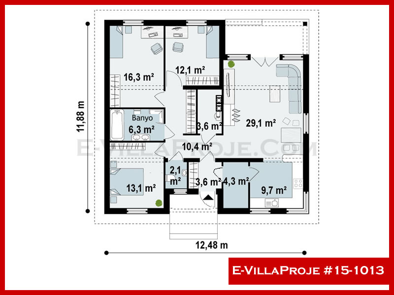 Ev Villa Proje #15 - 1013 Galeri Görseli 2