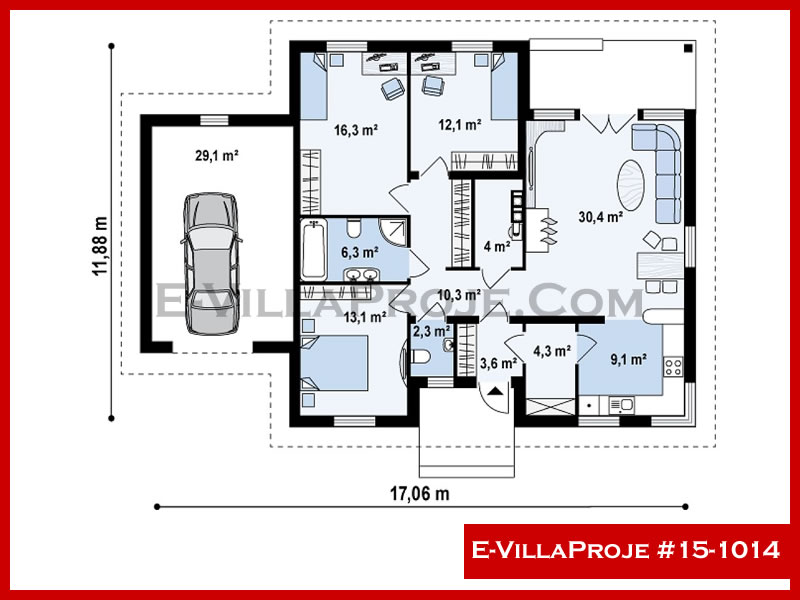 Ev Villa Proje #15 - 1014 Galeri Görseli 2