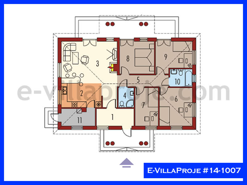 Ev Villa Proje #14 - 1007 Galeri Görseli 2