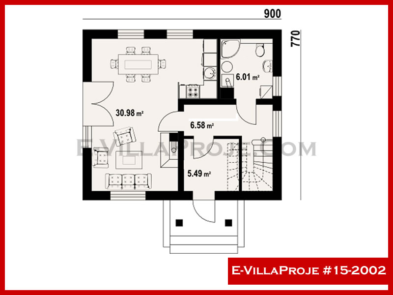 Ev Villa Proje #15 - 2002 Galeri Görseli 2