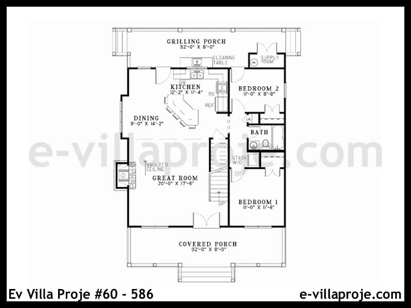 Ev Villa Proje #60 - 586 Galeri Görseli 2