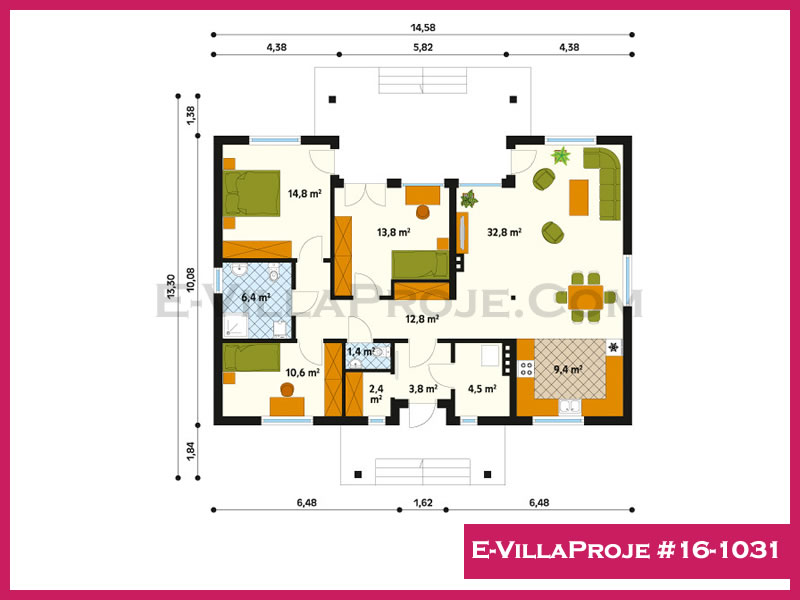 Ev Villa Proje #16 - 1031 Galeri Görseli 2