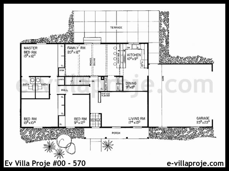 Ev Villa Proje #00 - 570 Galeri Görseli 2