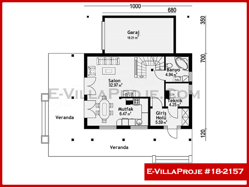 Ev Villa Proje #18 - 2157 Galeri Görseli 2