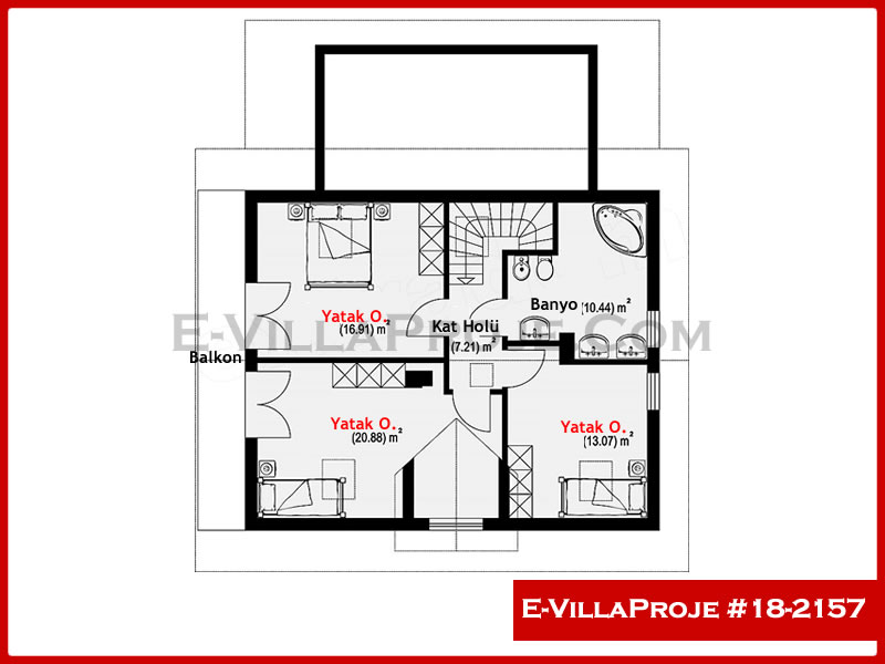 Ev Villa Proje #18 - 2157 Galeri Görseli 3