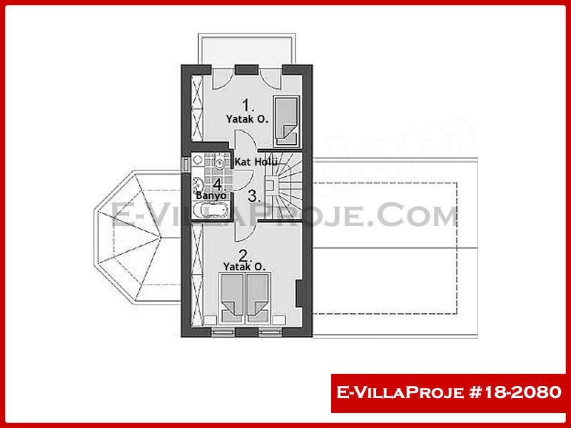 Ev Villa Proje #18 - 2080 Galeri Görseli 3