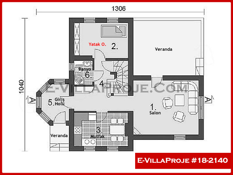 Ev Villa Proje #18 - 2140 Galeri Görseli 2