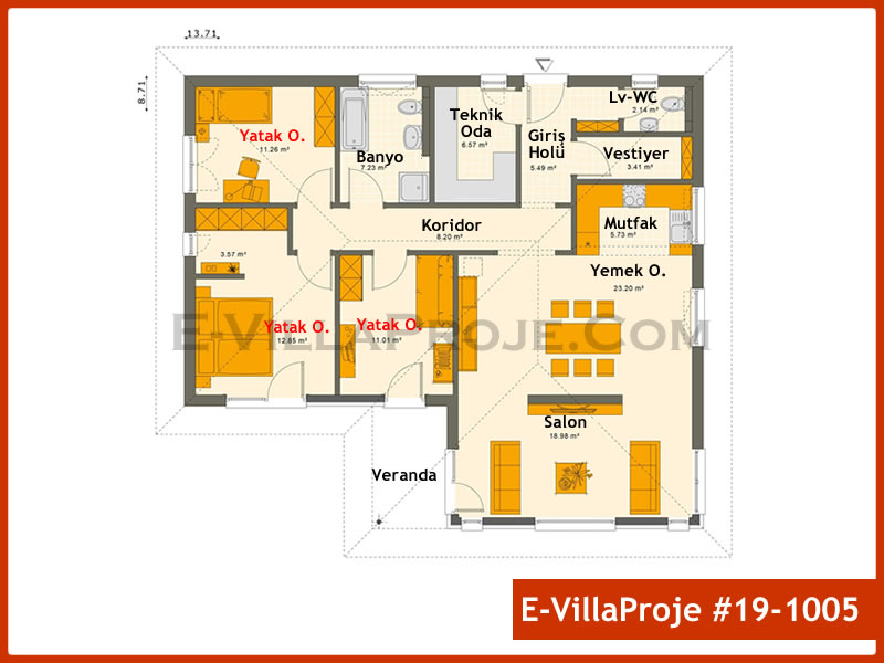 Ev Villa Proje #19 - 1005 Galeri Görseli 2