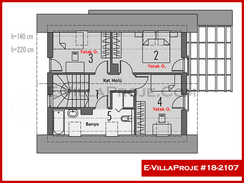 Ev Villa Proje #18 - 2107 Galeri Görseli 3
