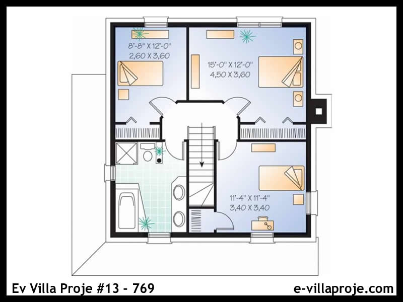 Ev Villa Proje #13 - 769 Galeri Görseli 3
