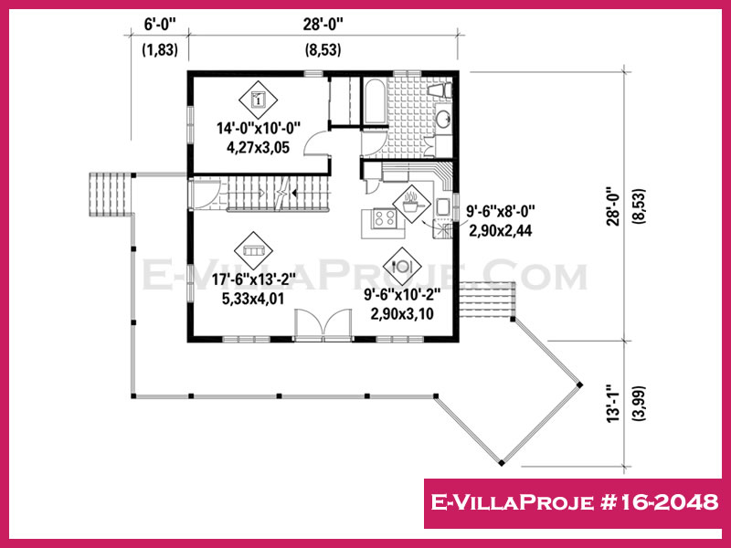 Ev Villa Proje #16 - 2048 Galeri Görseli 2