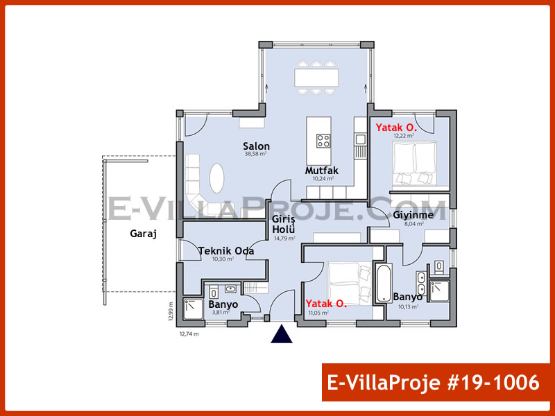 Ev Villa Proje #19 - 1006 Galeri Görseli 2