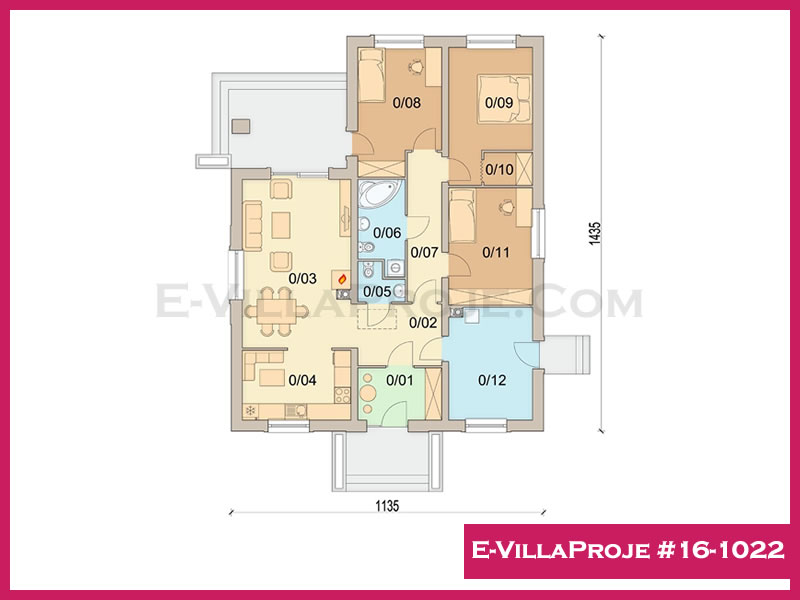 Ev Villa Proje #16 - 1022 Galeri Görseli 2
