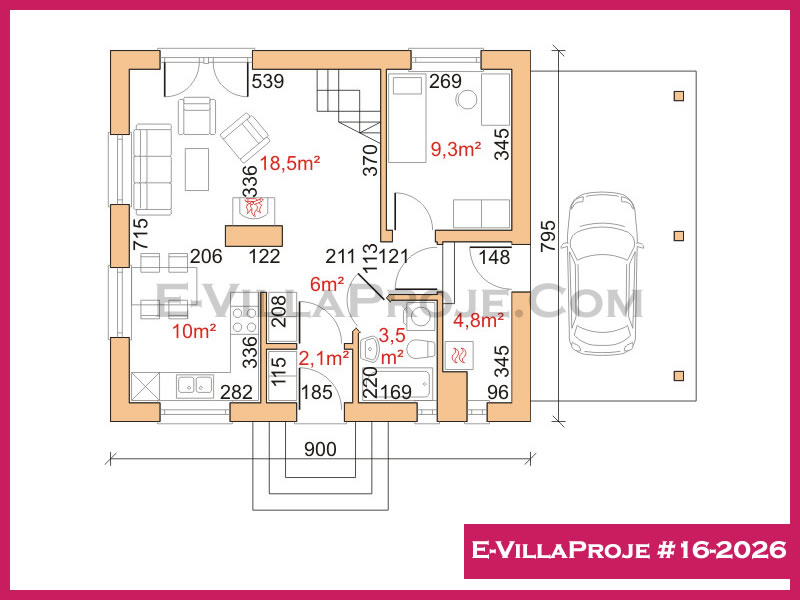 Ev Villa Proje #16 - 2026 Galeri Görseli 2