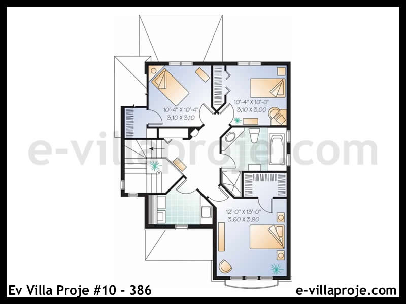 Ev Villa Proje #10 - 386 Galeri Görseli 3