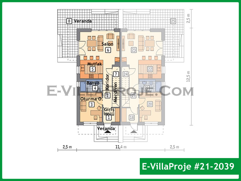 Ev Villa Proje #21 - 2039 Galeri Görseli 2
