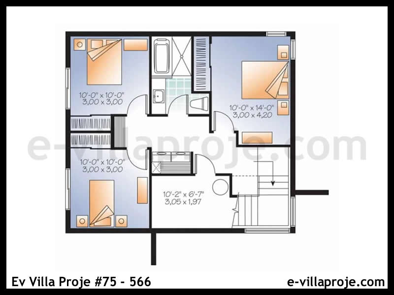 Ev Villa Proje #75 - 566 Galeri Görseli 3