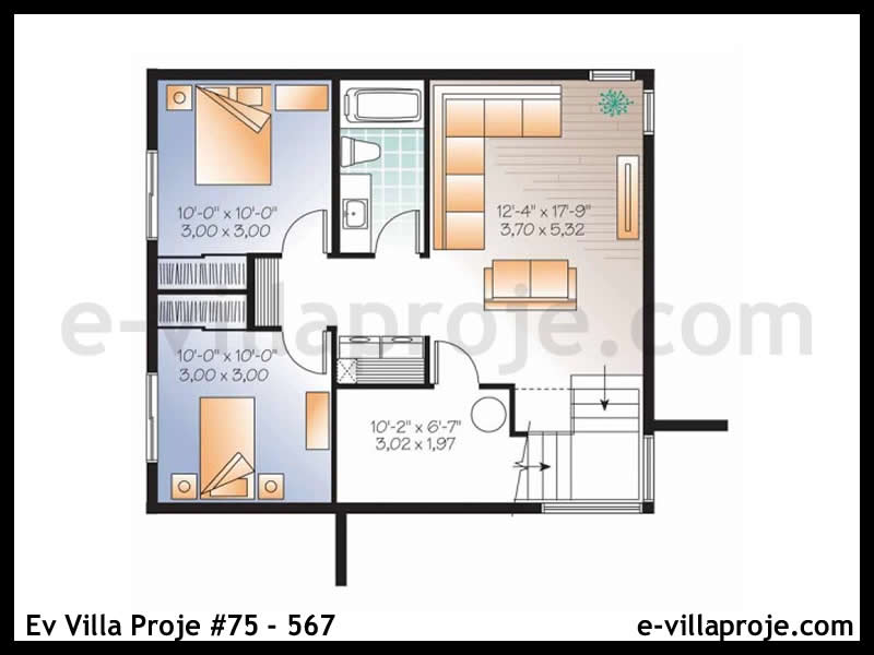 Ev Villa Proje #75 - 567 Galeri Görseli 3