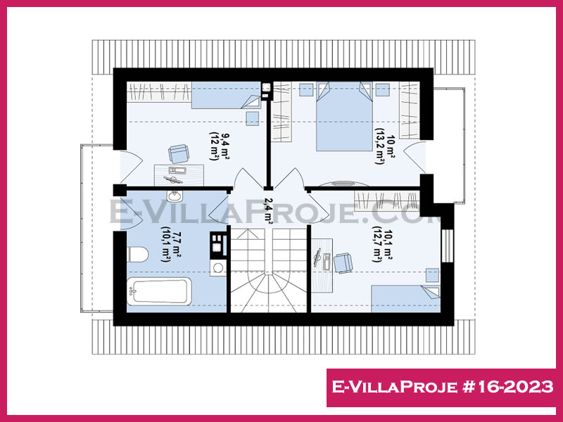 Ev Villa Proje #16 - 2023 Galeri Görseli 3