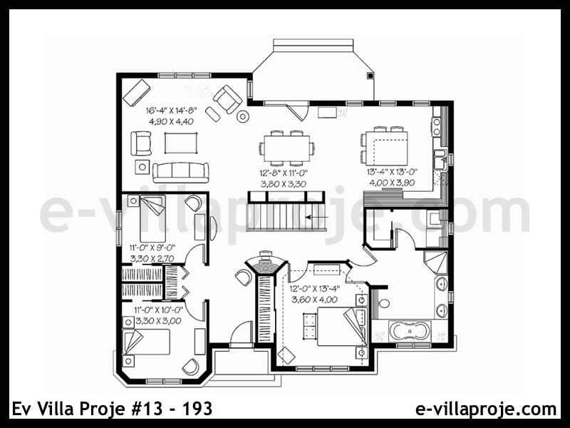 Ev Villa Proje #13 - 193 Galeri Görseli 2