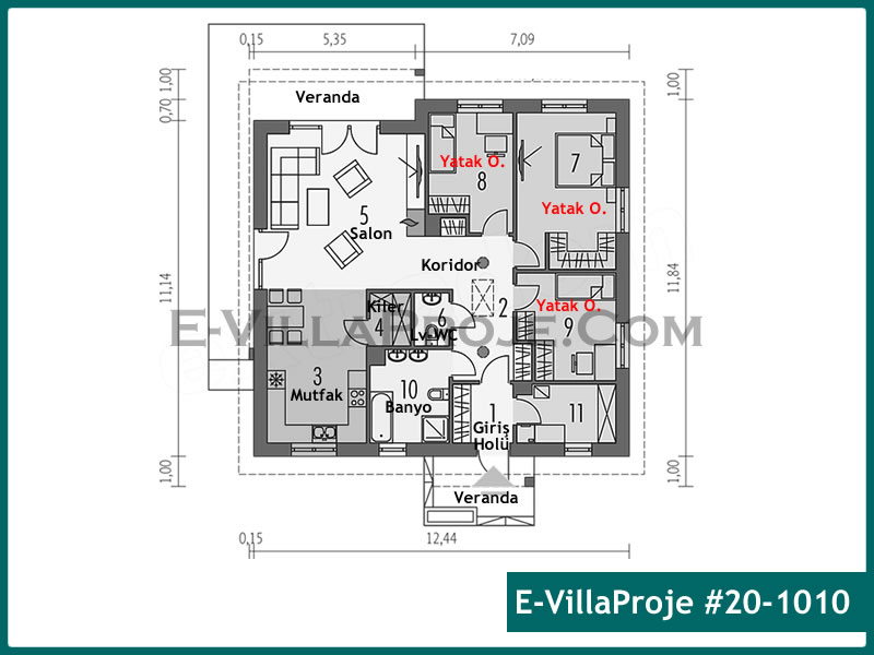 Ev Villa Proje #20 - 1010 Galeri Görseli 2