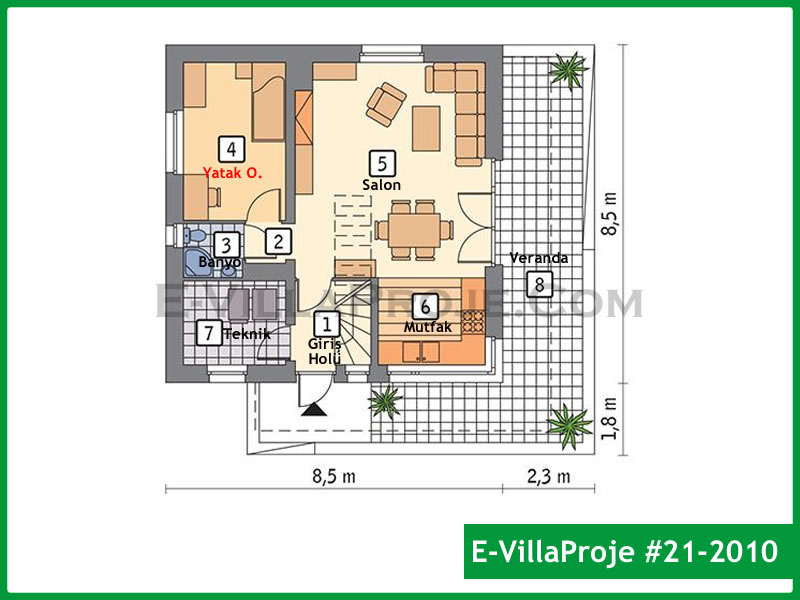 Ev Villa Proje #21 - 2010 Galeri Görseli 2