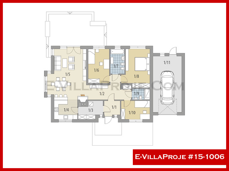 Ev Villa Proje #15 - 1006 Galeri Görseli 2