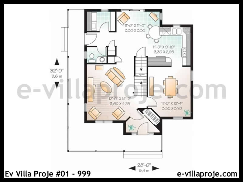 Ev Villa Proje #01 - 999 Galeri Görseli 2