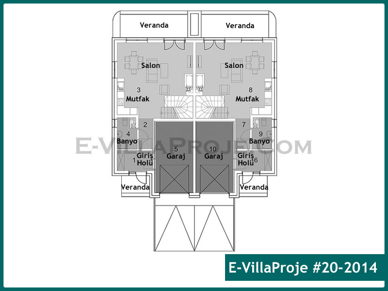 Ev Villa Proje #20 - 2014 Galeri Görseli 2