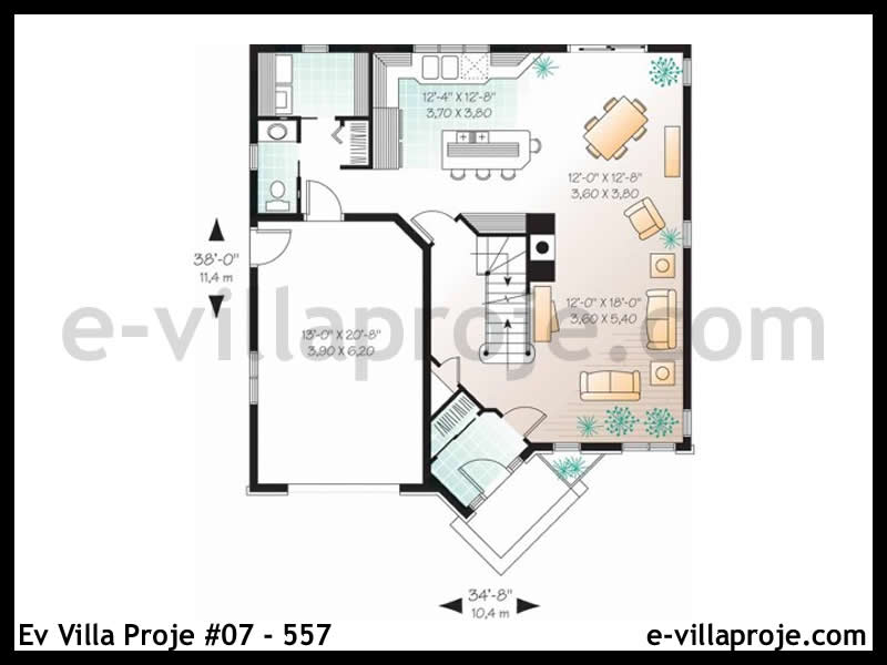 Ev Villa Proje #07 - 557 Galeri Görseli 2