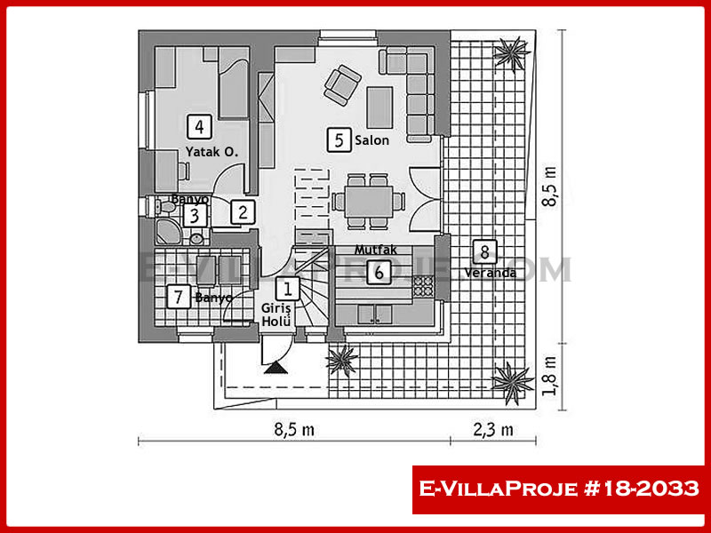 Ev Villa Proje #18 - 2033 Galeri Görseli 2