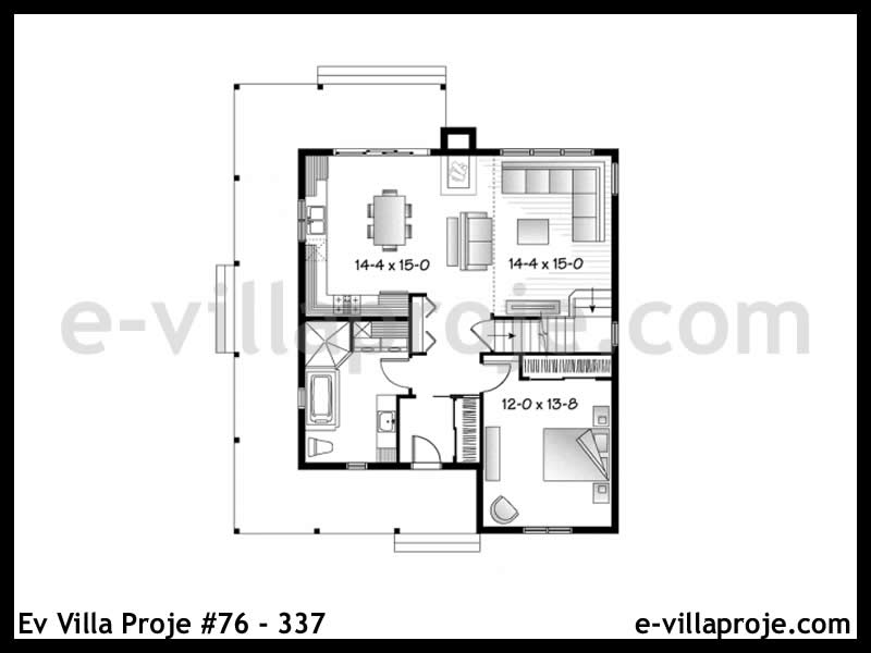 Ev Villa Proje #76 - 337 Galeri Görseli 2